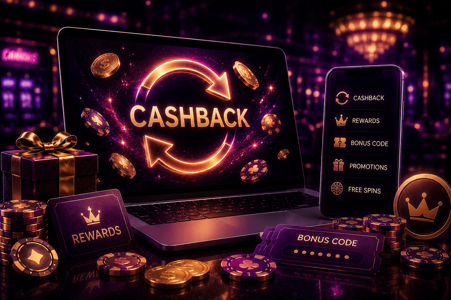PlayLive cashback bonus reward interface