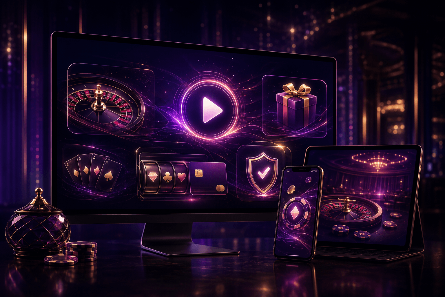 PlayLive casino advantages dashboard across desktop and mobile