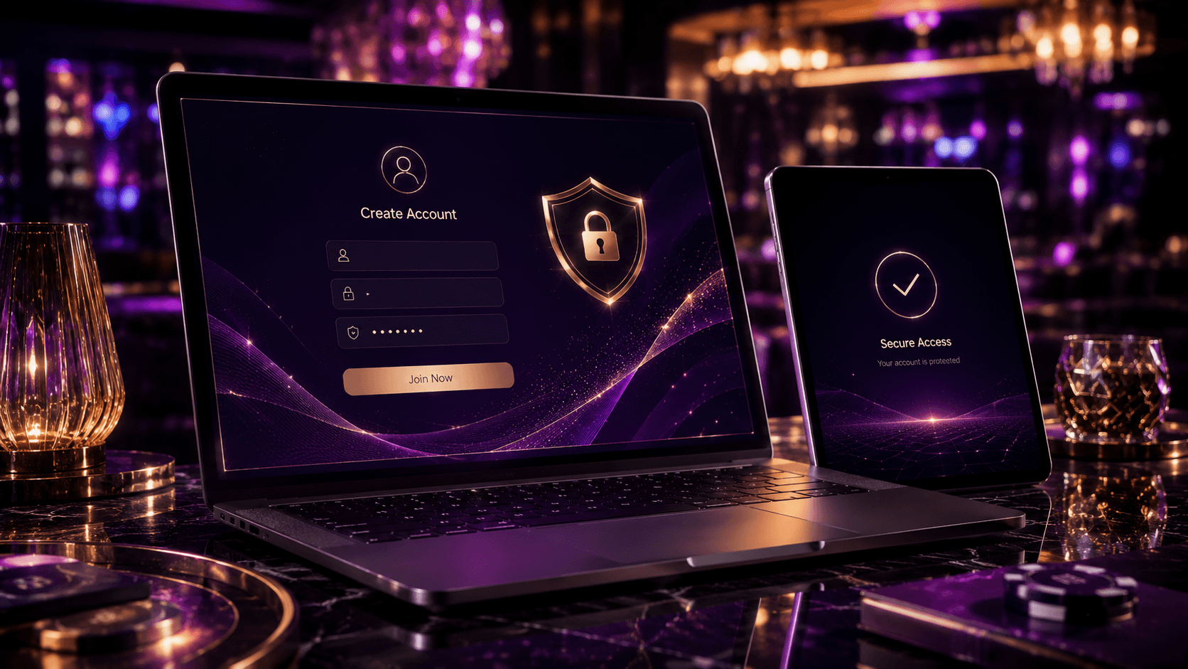 PlayLive secure registration onboarding form