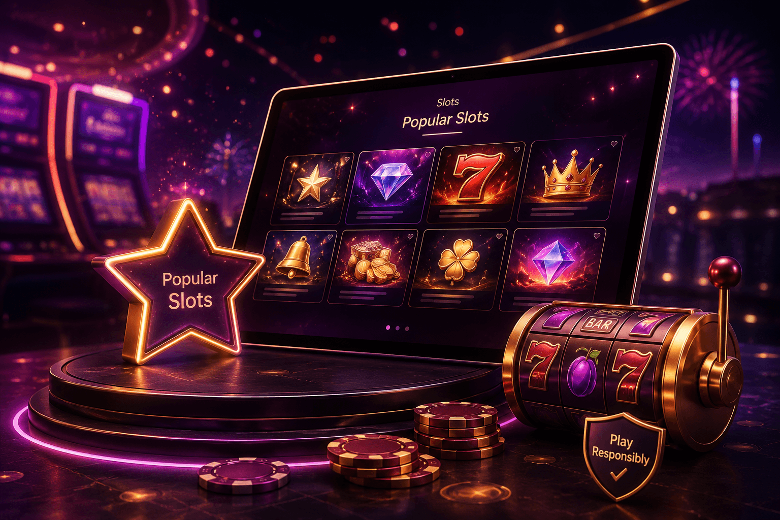 Popular PlayLive slot games displayed in the lobby